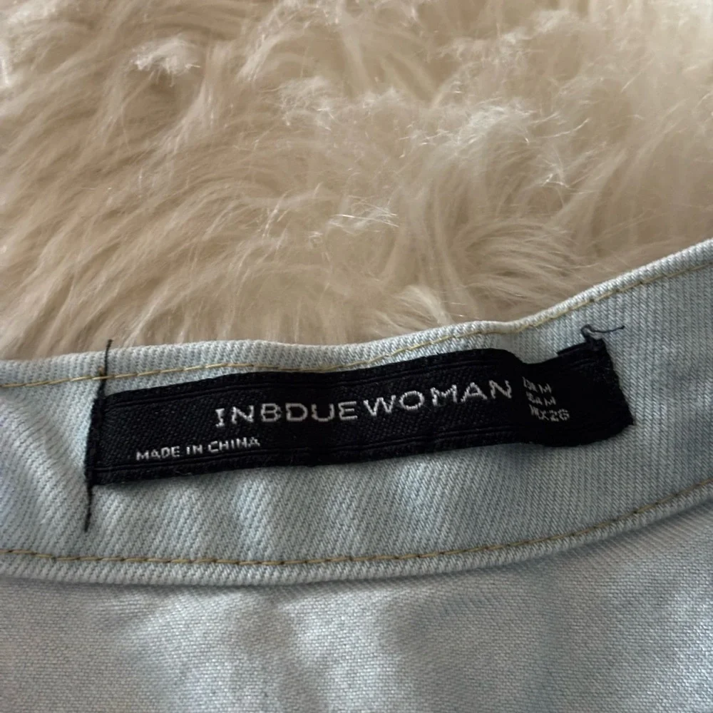 Chic Light Blue Skater Skirt - Picture 4 of 6